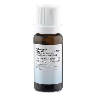 Orthica Vitamine K & D voor zuigelingen Orthica Vitamine K & D voor zuigelingen afbeelding