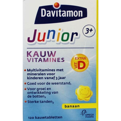 Davitamon Junior 3+ Kautabletten Banane Davitamon Junior 3+ Kautabletten Banane Abbildung