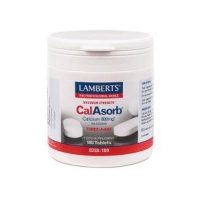 Lamberts CalAsorb (Calciumcitrat) & Vitamin D3 Abbildung
