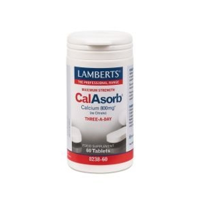 Lamberts CalAsorb (Calciumcitrat) & Vitamin D3 Abbildung