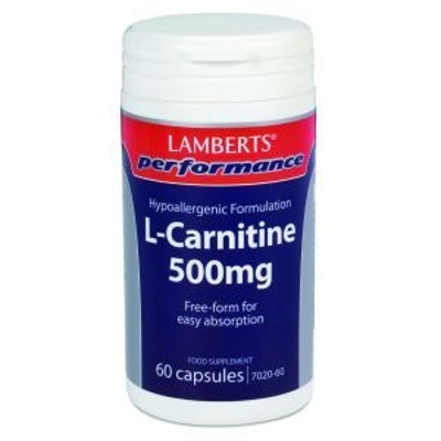 Lamberts Performance L-Carnitin 500 mg Lamberts Performance L-Carnitin 500 mg Abbildung