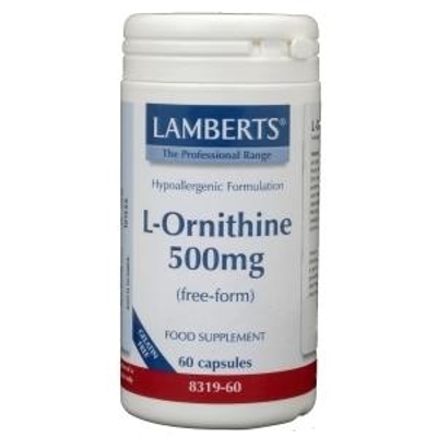 Lamberts L-Ornithine 500 mg Lamberts L-Ornithine 500 mg image