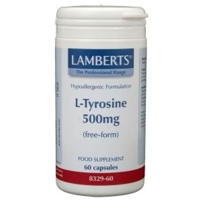 Lamberts L-Tyrosine 500 mg Lamberts L-Tyrosine 500 mg image