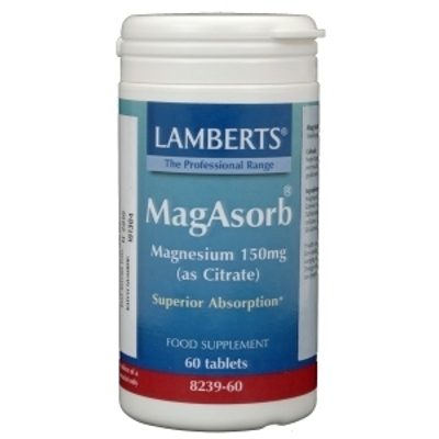 Lamberts MagAsorb (Magnesiumcitrat 150 mg) Lamberts MagAsorb (Magnesiumcitrat 150 mg) Abbildung