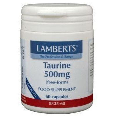 Lamberts Taurine 500 mg Lamberts Taurine 500 mg afbeelding