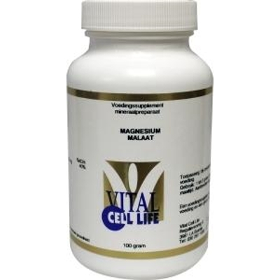 Vital Cell Life Magnesium malaat poeder Vital Cell Life Magnesium malaat poeder afbeelding