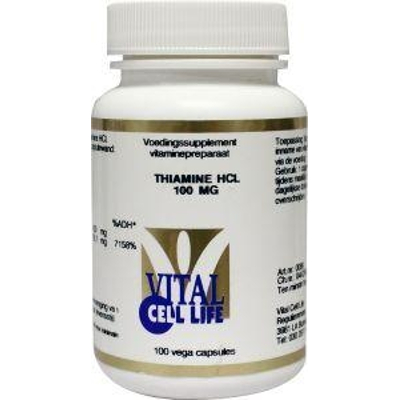 Vital Cell Life Thiamine HCL 100 mg Vital Cell Life Thiamine HCL 100 mg image