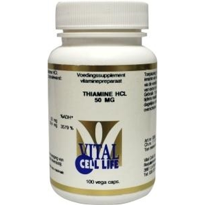 Vital Cell Life Thiamine HCL 50 mg Vital Cell Life Thiamine HCL 50 mg image