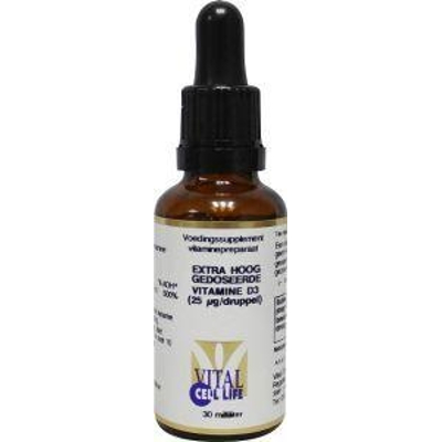 Vital Cell Life Vitamin D3 25 mcg Tropfen Vital Cell Life Vitamin D3 25 mcg Tropfen Abbildung