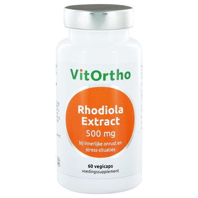 Vitortho Rhodiola-Extrakt 500 mg Vitortho Rhodiola-Extrakt 500 mg Abbildung