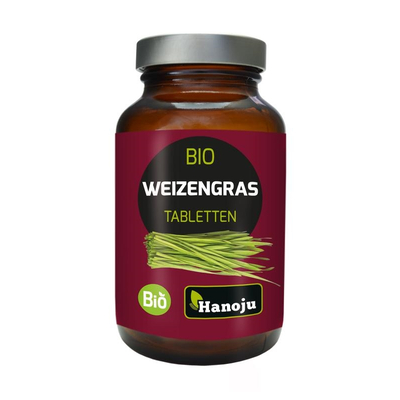 Hanoju Bio-Weizengras Glasflakon Hanoju Bio-Weizengras Glasflakon Abbildung