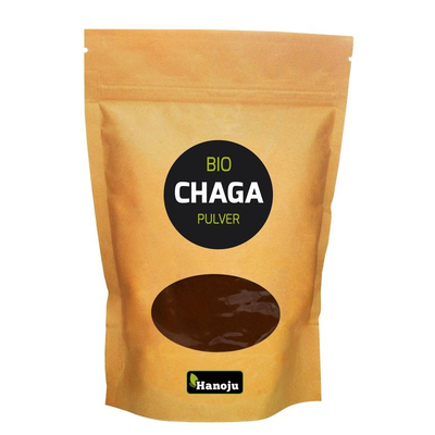 Hanoju Bio chaga poeder Hanoju Bio chaga poeder afbeelding