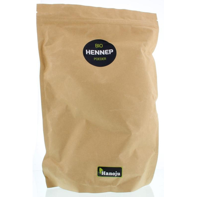 Hanoju Bio hennep poeder paper bag Hanoju Bio hennep poeder paper bag afbeelding