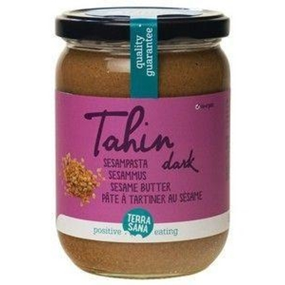TerraSana Tahini brown sesame paste without salt TerraSana Tahini brown sesame paste without salt image