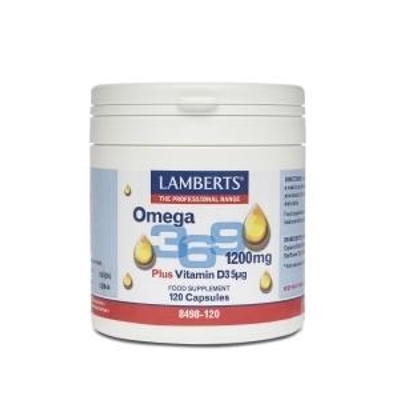 Lamberts Omega 3 6 9 1200 mg Lamberts Omega 3 6 9 1200 mg afbeelding