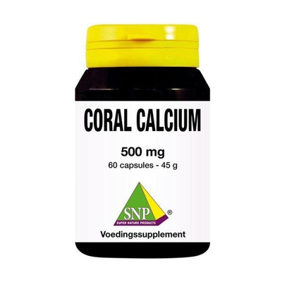 SNP Korallen-Calcium 500 mg (davon 190 mg Calcium) SNP Korallen-Calcium 500 mg (davon 190 mg Calcium) Abbildung
