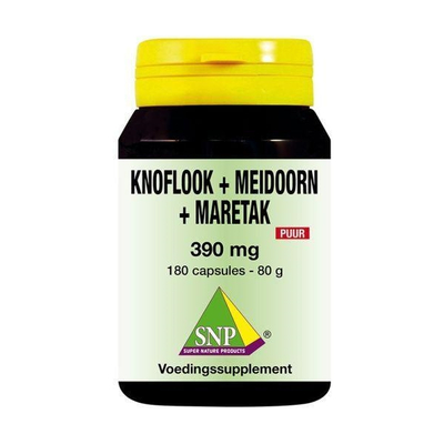SNP Garlic-Hawthorn-Mistletoe 390 mg pure SNP Garlic-Hawthorn-Mistletoe 390 mg pure image