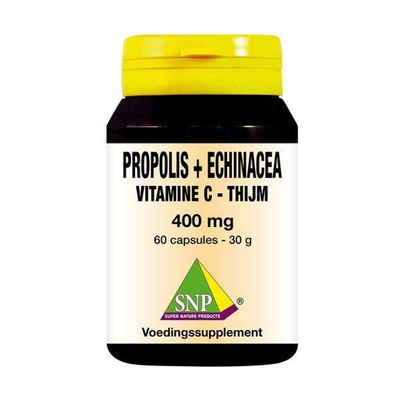 SNP Propolis & echinacea & thyme & vitamin C 400 mg SNP Propolis & echinacea & thyme & vitamin C 400 mg image