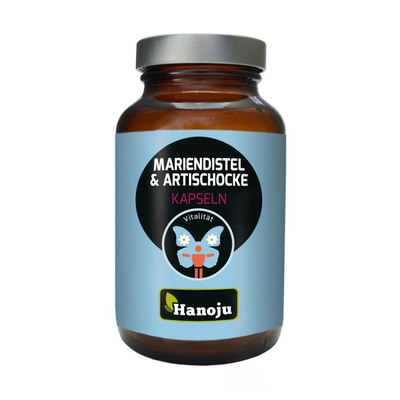 Hanoju Artichoke 200 mg & milk thistle 200 Hanoju Artichoke 200 mg & milk thistle 200 image