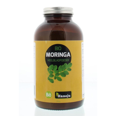 Hanoju Bio Moringa oleifera Ganzblattpulver Dose Abbildung
