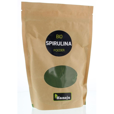 Hanoju Bio spirulina poeder Hanoju Bio spirulina poeder afbeelding
