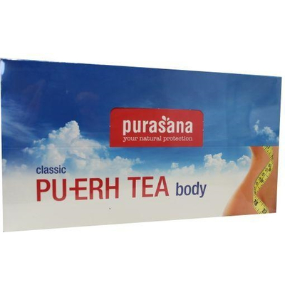 Purasana Pu erh theebuiltjes Purasana Pu erh theebuiltjes afbeelding