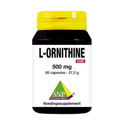 SNP L-Ornithine 500 mg pure SNP L-Ornithine 500 mg pure image