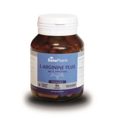 SanoPharm L-Arginin Plus mit L-Ornithin SanoPharm L-Arginin Plus mit L-Ornithin Abbildung