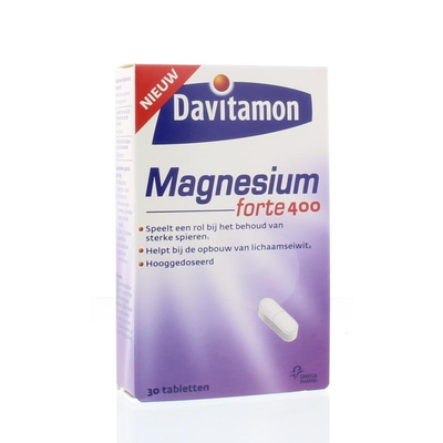 Davitamon Magnesium forte 400 Davitamon Magnesium forte 400 afbeelding