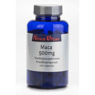 Nova Vitae Maca 500 mg Nova Vitae Maca 500 mg afbeelding