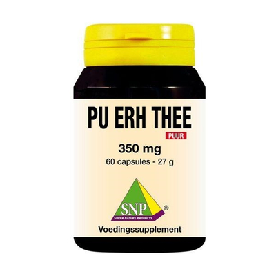 SNP Pu erh thee 350 mg puur SNP Pu erh thee 350 mg puur afbeelding
