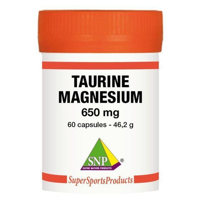 SNP Taurine 325 mg Magnesium 325 mg - Puur SNP Taurine 325 mg Magnesium 325 mg - Puur afbeelding