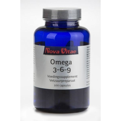 Nova Vitae Omega 3 6 9 1000 mg Nova Vitae Omega 3 6 9 1000 mg afbeelding
