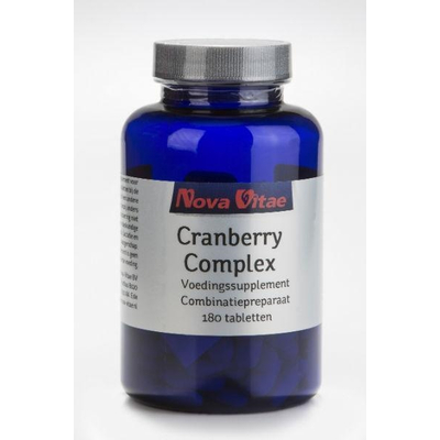 Nova Vitae Cranberry D-mannose complex Nova Vitae Cranberry D-mannose complex afbeelding