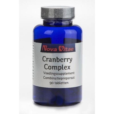 Nova Vitae Cranberry D-mannose complex Nova Vitae Cranberry D-mannose complex afbeelding