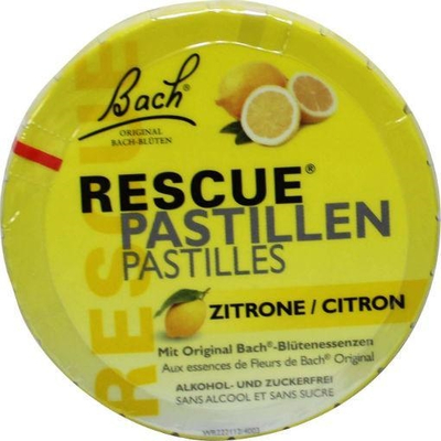 Bach Rescue pastilles lemon Bach Rescue pastilles lemon image