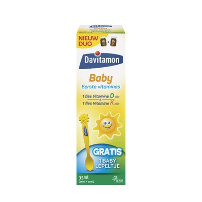 Davitamon Baby Vitamin D & K (10 mcg & 150 mcg) Davitamon Baby Vitamin D & K (10 mcg & 150 mcg) Abbildung