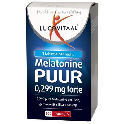 Lucovitaal Melatonin pure 0.299 mg Lucovitaal Melatonin pure 0.299 mg image
