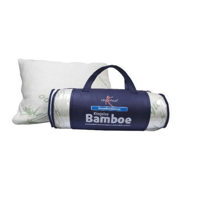 Lucovitaal Kingsize bamboe kussen Lucovitaal Kingsize bamboe kussen afbeelding