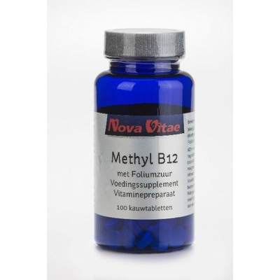 Nova Vitae Methyl B12 foliumzuur Nova Vitae Methyl B12 foliumzuur afbeelding