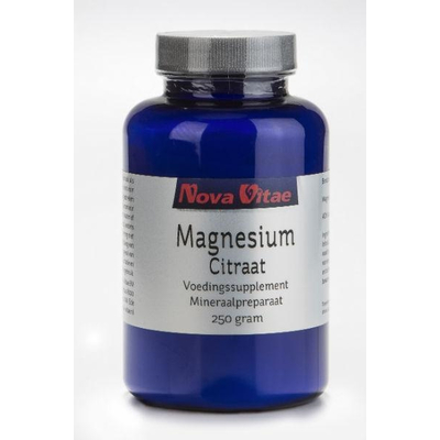Nova Vitae Magnesium citraat poeder afbeelding