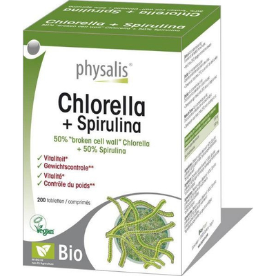 Physalis Chlorella & spirulina Physalis Chlorella & spirulina afbeelding