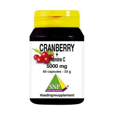 SNP Cranberry vitamine C 5000 mg SNP Cranberry vitamine C 5000 mg afbeelding