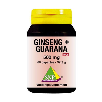 SNP Ginseng guarana 500 mg pure SNP Ginseng guarana 500 mg pure image