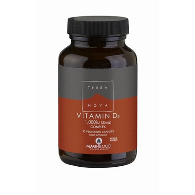 Terranova Vitamin D3 1000IU Complex Terranova Vitamin D3 1000IU Complex image