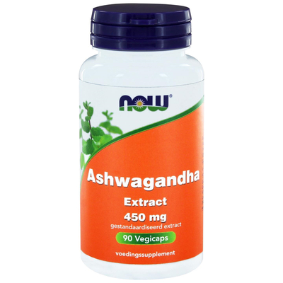NOW Ashwagandha extract 450 mg NOW Ashwagandha extract 450 mg afbeelding