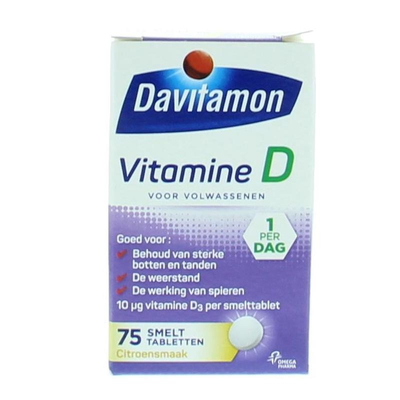 Davitamon D Erwachsene Schmelztablette Davitamon D Erwachsene Schmelztablette Abbildung