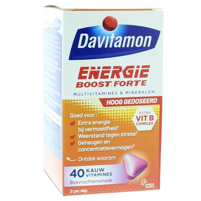 Davitamon Extra Energie Waldfrüchte Kautabletten Davitamon Extra Energie Waldfrüchte Kautabletten Abbildung