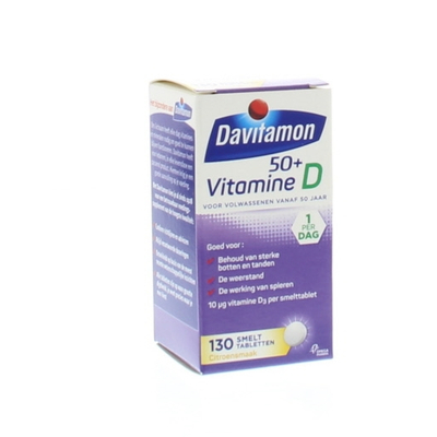 Davitamon D 50+ Schmelztablette Davitamon D 50+ Schmelztablette Abbildung