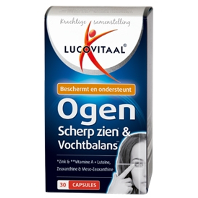 Lucovitaal Ogen scherp zien & vochtbalans* Lucovitaal Ogen scherp zien & vochtbalans* afbeelding